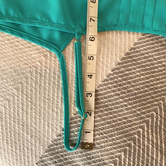 Turquoise flowy cami - Picture 9 of 9